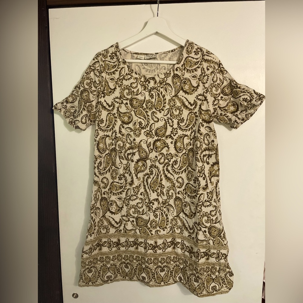 Tree of Life Shift mini dress M